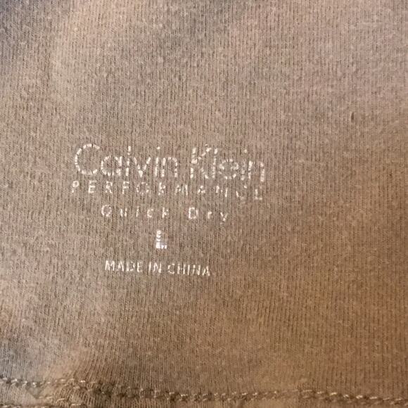 Calvin Klein Tan Cotton Performance  Pant. L - Picture 2 of 5